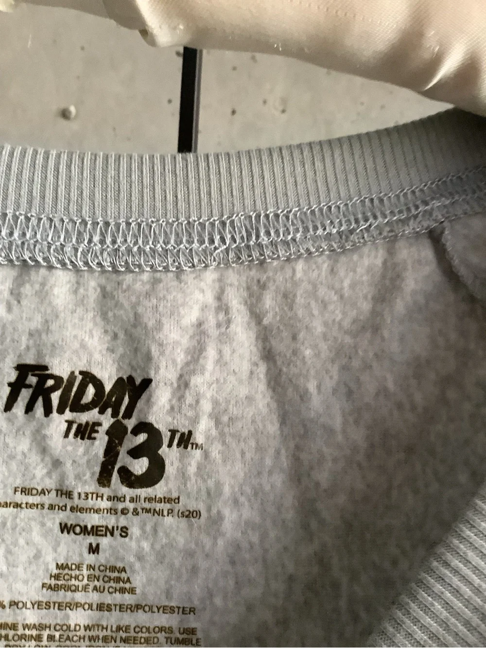 Friday the 13th Camp Crystal Lake Pajama/lounge Top - Picture 8 of 9